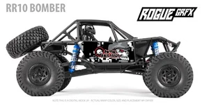 Axial RR10 Bomber Body Graphic Wrap Skin - Metal Mulisha - Bild 1 von 2
