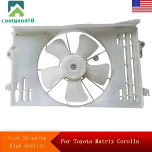 Conjunto de ventilador y motor de refrigeración del radiador 2003-07 08 para Toyota Matrix Corolla 1,8 L - Imagen 1 de 8
