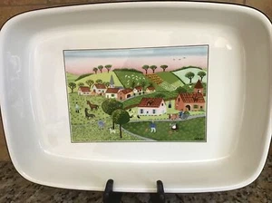 Villeroy & Boch Naif Lasagna Casserole Baking Dish Laplau 15 X 10 - Picture 1 of 4