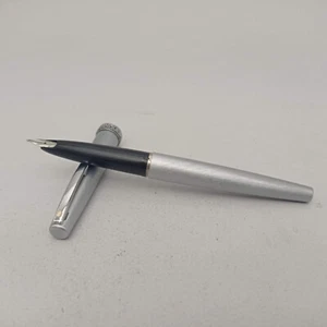 SHEAFFER No. 620 STEEL FLORENTINE BAND FOUNTAIN PEN SS M NIB VINTAGE - Picture 1 of 13