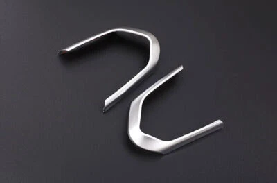 Matte Silver Steering Wheel Button Switch Trim For BMW M3 M4 2015-2020 M5 X5M - Image 1 of 4