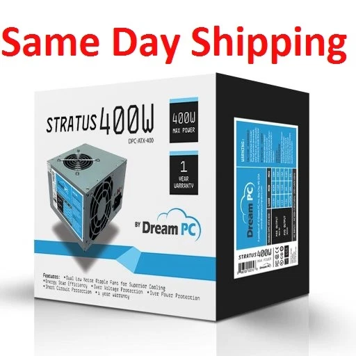 New PC Power Supply Upgrade for HP 500 MT / Micro Tower Desktop Computer - Image 1 of 4