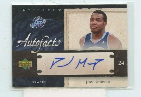 PAUL MILLSAP 2007-08 Upper Deck Artifacts Autofacts Auto Autograph #AF-PM  - Image 1 of 1