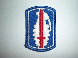 PARCHE DE LA 191A BRIGADA DE INFANTERÍA DEL EJÉRCITO DE ESTADOS UNIDOS - A TODO COLOR - Imagen 1 de 1