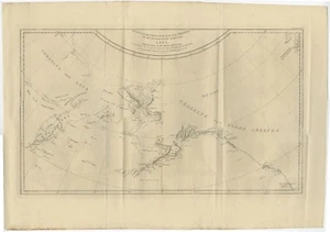 Antiguo Mapa de la Costa de América y Asia por Cook (1803) - Imagen 1 de 1