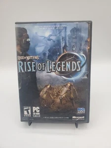 Rise of Nations: Rise of Legends 2006 PC CD ROM Microsoft Game Studios Raro Adolescente - Imagen 1 de 2