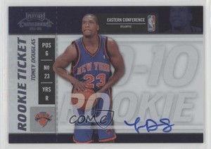 2009-10 Playoff Contenders Rookie Ticket Toney Douglas #126 Rookie Auto RC