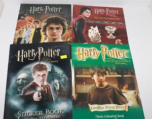 Harry Potter Colouring Book & Sticker Books Paperback X4