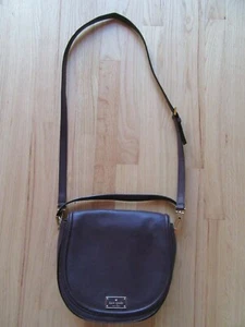 20R/KATE SPADE CROSSBODY HANDBAG/CROSS BODY/PEBBLED/PLUM! - Picture 1 of 11