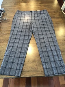 Chicos fabelhaft schlankmachende graue Ponte PullOn Stretch Knöchelhose US 16 Chicos 3 - Bild 1 von 9