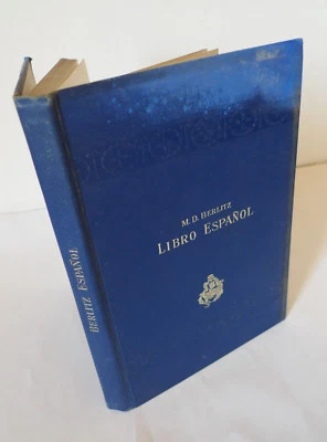 Berlitz,PARTE ESPAÑOLA-LIBRO ESPAÑOL,1911[corso spagnolo - Immagine 1 di 4