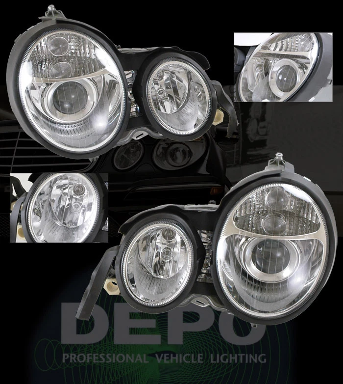 FAROS DE ASPECTO MERCEDES BENZ W210 CLASE E W211 96-99 Foto 1 de 1