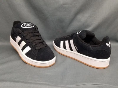 Adidas Campus 00s J Tenis Gamuza Negro Blanco Goma Niños Talla 5 ¡NUEVO EN CAJA! Foto 1 de 4