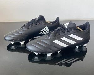 Adidas Goletto V111 Firm Ground Black & White Football Boots Men's UK 11 Unused - Picture 1 of 14