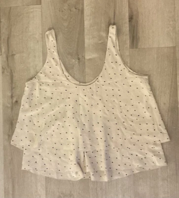 Camiseta sin mangas 100 % seda Artizia Talula Babaton lunares en capas, talla M Foto 1 de 4