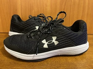 Zapatos de béisbol Under Armour Yard Turf para hombre talla 10 negro blanco 3023000-003 - Imagen 1 de 11