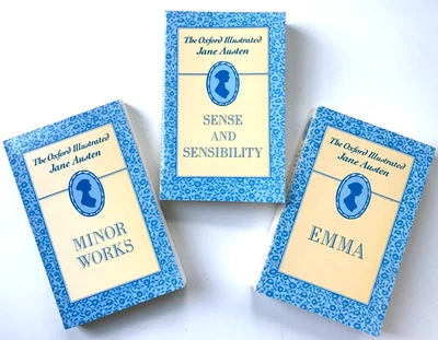 3 The Oxford Illustrated JANE AUSTEN Minor Works, Sense And Sensibility, Emma - Image 1 of 4