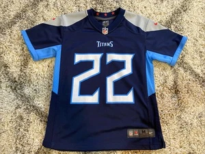 Maglia Derrick Henry Tennessee Titans autentica Nike Youth Medium - Foto 1 di 5