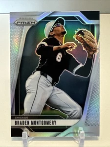 Braden Montgomery 2025 Panini Prizm Béisbol #132 Plata Prizm Chicago Medias Blancas - Imagen 1 de 2
