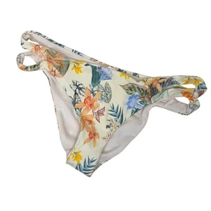 Gianni Bini Tropical Floral Bikini Bottoms – Size Large - Picture 1 of 7