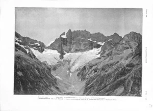 ASPECT DE LA MEIJE VUE DE LA VALLÉE DES ÉTANÇONS MASSIF DES ÉCRINS GRAVURE 1896 - Picture 1 of 1