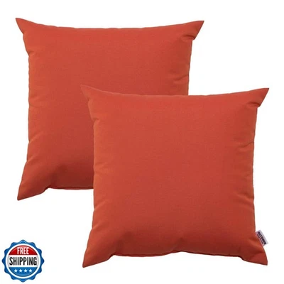 JMKaixin Outdoor/Indoor Throw Pillows, Pack of 2 Waterproof Decorative Throw  - Image 1 of 4