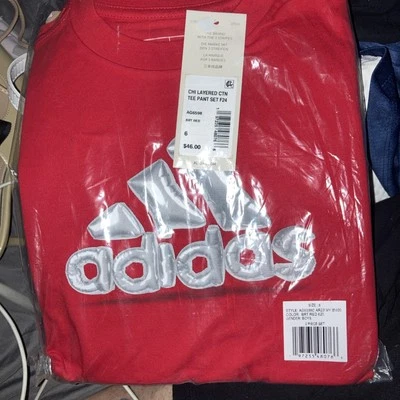 Adidas Boys XL (18/20) Orange Hoodie  - Image 1 of 2