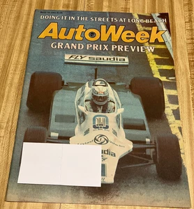 AutoWeek magazine grand prix preview cover March 1981 issue - Picture 1 of 5