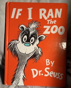 If I Ran the Zoo Dr. Seuss 1977 Book Club Edition Illustrated Random House - Picture 1 of 3
