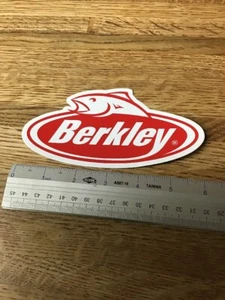 Berkley Decal Sticker For Kayak Canoe Truck Bass Boat RV 6" x 3" - Picture 1 of 3