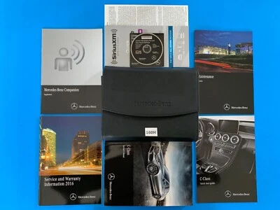 Mercedes Clase C 2016 C300 C350e C450 C63 S AMG manuales del propietario conjunto de libros estuche OEM Foto 1 de 4