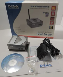 D-link DP-311 2.4 GHZ Wireless Print Server - Picture 1 of 7