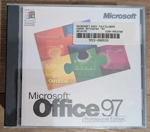 Microsoft Office 97 Professional Edition BRAND NEW OPEN SEAL - Picture 1 of 2