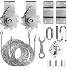 6″/10″ Rectangle Hardware Kit Series Winch Hardware Kits Cables 6 Inch - Picture 1 of 5