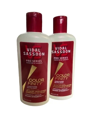 (2) VS VIDAL Sassoon Pro Series Color Finity Revitalisant Conditioner 12 oz. Ea - Image 1 of 4