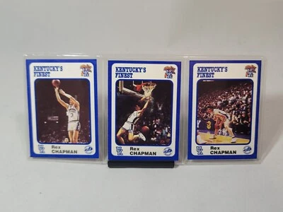 Colección Colegiada Kentucky Wildcats 1988-89 - #144 #202 #233 Rex Chapman Foto 1 de 4
