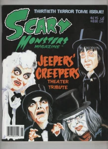 Scary Monsters Mag Jeepers' Creepers Threater Tribute March 1999 030221nonr - Picture 1 of 1