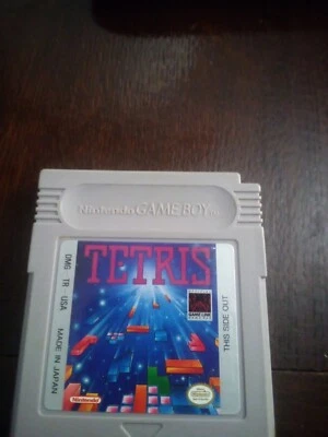 NINTENDO "TETRIS" Cartridge Only !!ORIGINAL GAMEBOY GAME AND CASE! NOT TESTED!!! - Image 1 of 4