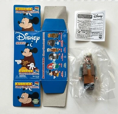 Medicom Kubrick 100 Personajes Disney Serie 5 S5 Geppetto de Pinocho Foto 1 de 2