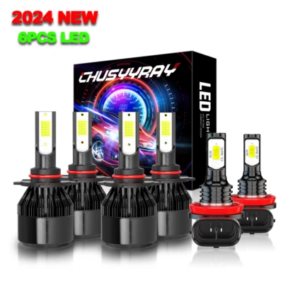 Kit de faros antiniebla LED 6000K para Nissan Quest 2004 2005 2006-2009 Foto 1 de 4