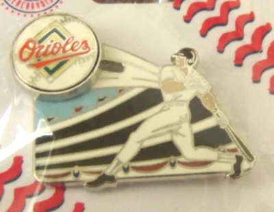 2007 Baltimore Orioles pin moving sliding baseball MLB - Image 1 of 4