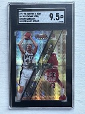 1997-98 Kobe Bryant Bowmans Best Mirror Image Atomic Refractor M14 SGC 9.5