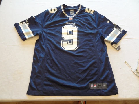 2015 Nike Dallas Cowboys Tony Romo NFL Jersey Men’s XL Football Navy Cover