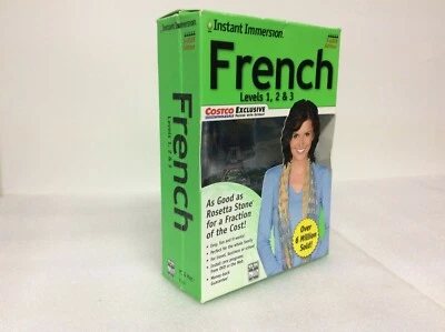 Instant Immersion Language Software  French  Levels 1 2  3 and 5 User edition - Image 1 of 4