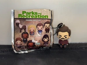 Monogram Parks And Recreation Ron Swanson 3D Figural Bag Clip Keychain - Picture 1 of 1
