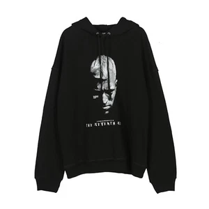 Niepce The Seventh Seal Hoodie Black Streetwear Pullover - Picture 1 of 7