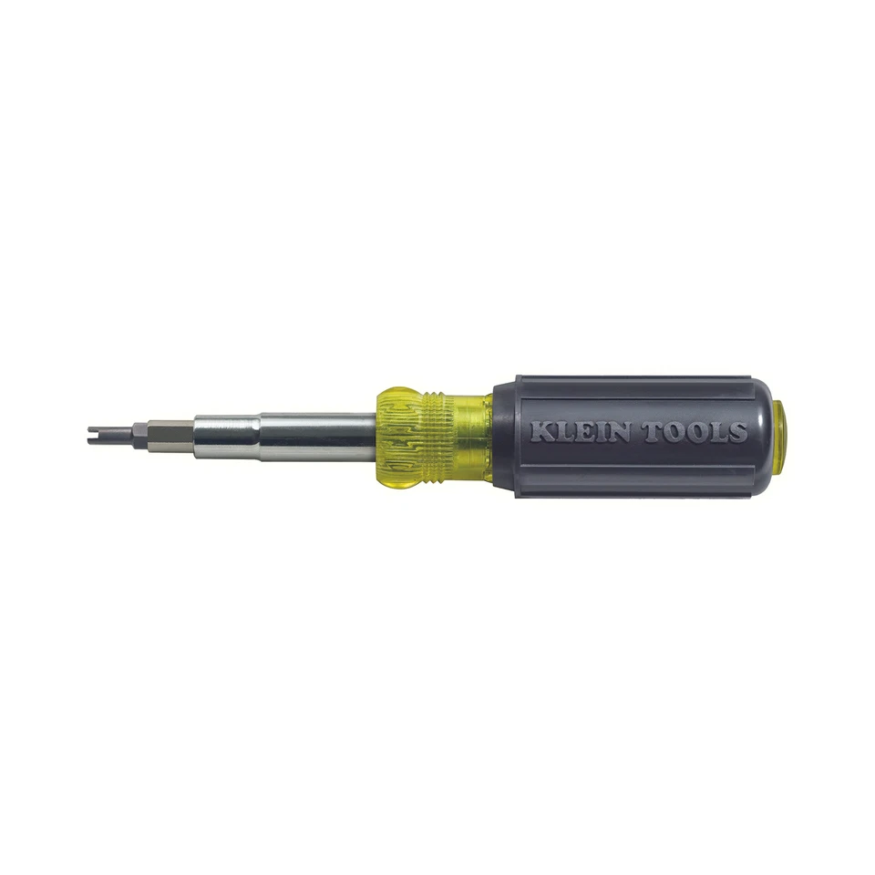 Klein Tools 32527 11-in-1 Screwdriver / Nut Driver with Schrader Bit - Image 1 of 4