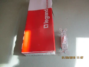 660-WG PASS & SEYMOUR LEGRAND 15 AMP 120 VOLTIOS CAJA DE INTERRUPTOR DE PALANCA 10 - Imagen 1 de 2