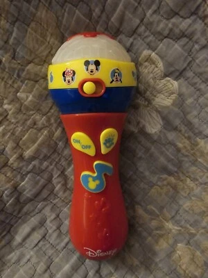 DISNEY JR MICKEY MOUSE CLUBHOUSE MY FIRST MICROPHONE - SOUND & MORE - VIEW VIDEO - Image 1 of 4