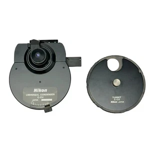 Nikon C-CU Universal Condenser 0.9 Dry Prism with Turret, Made in Japan - Picture 1 of 11